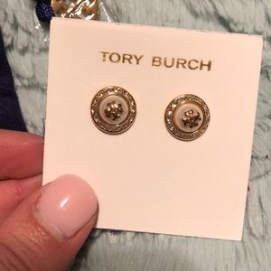 Tory Burch pearl earrings